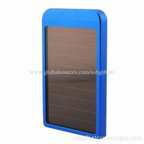 2,600mAh Solar Battery, Panel Charger Portable Power Bank Power for Cell, Mobile Phone, MP3 Player